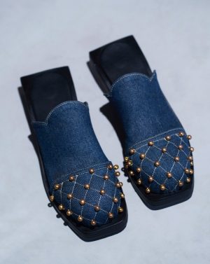 AFORA ARIES STUDDED MULE