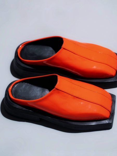 AFORA EMBER SQUARE-TOE MULE