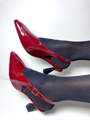 AFORA SERA PATENT SLINGBACK PUMP