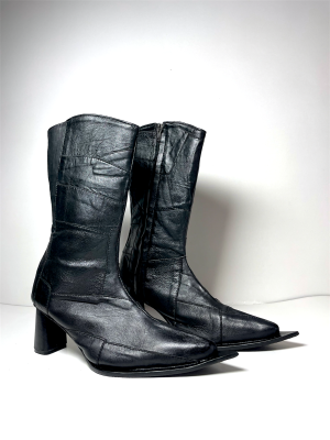 AFORA KORA PATCHWORK MID-CALF BOOT