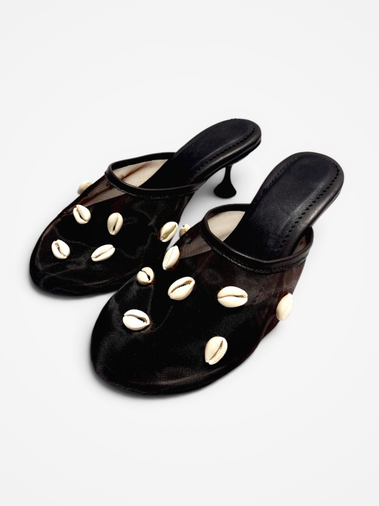 AFORA COWRY VEIL KITTEN MULE - Image 4